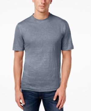 Tasso Elba Men's Linen T-shirt, Only At Macy's