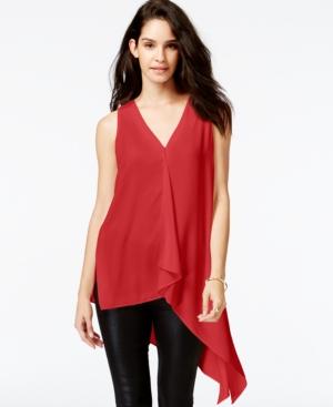 Rachel Rachel Roy Sleeveless Asymmetrical Top