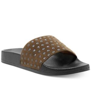 Lucky Brand Piyaa Flat Slide Sandals Women's Shoes