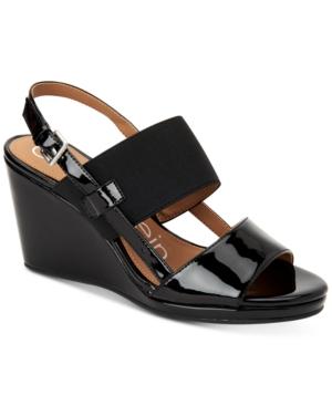 Calvin Klein Women's Bethan Wedge Sandals Women's Shoes