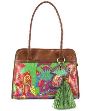Patricia Nash Tropicana Summer Paris Medium Satchel