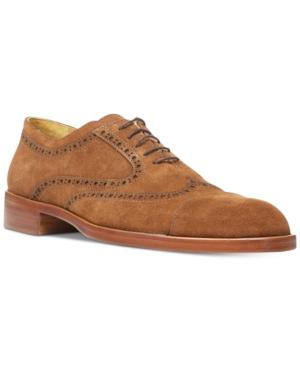 Donald Pliner Men's Zindel2 Suede Wingtip Oxfords Men's Shoes
