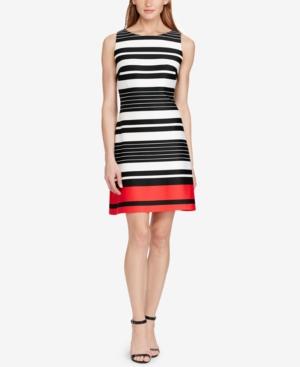 American Living Striped Neoprene Dress