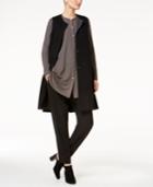Eileen Fisher Wool Blend Long Vest, Regular & Petite