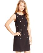 City Triangles Juniors' Bejeweled Shift Dress