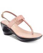 Callisto Dysco Platform Wedge Sandals Women's Shoes