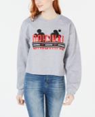 Disney By Hybrid Juniors' Originals Cropped Graphic Sweatshirt
