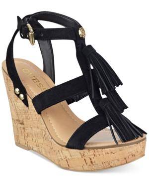 Guess Women's Heya Wedge Sandals Women's Shoes