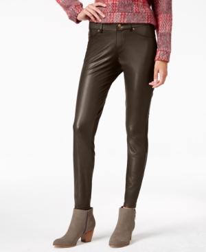 Hue Leatherette Faux Leather Leggings