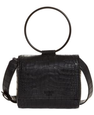 Guess Keaton Mini Flap Top Handle Shoulder Bag