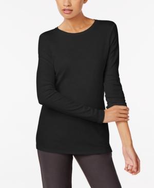 Eileen Fisher Crew-neck Long-sleeve Top