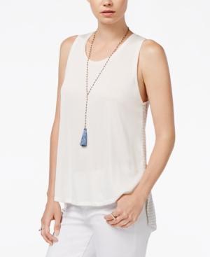 Rachel Rachel Roy Split-back Sleeveless Top