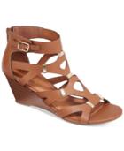 Xoxo Sarelia Wedge Sandals Women's Shoes