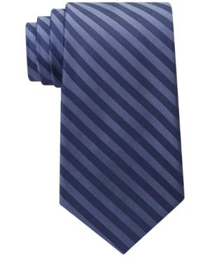 Calvin Klein Men's Satin Sheen Mini Bar Slim Tie