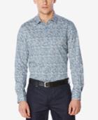 Perry Ellis Men's Performance Stretch Printed Shirt, A Macy's Exclusive Style
