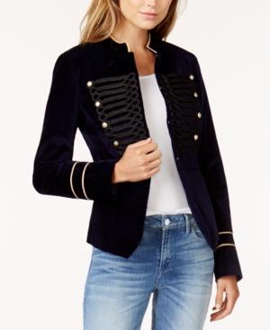Guess Jody Embroidered Velvet Jacket