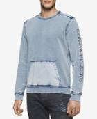 Calvin Klein Jeans Men's Washed Pocket Sweatshirt