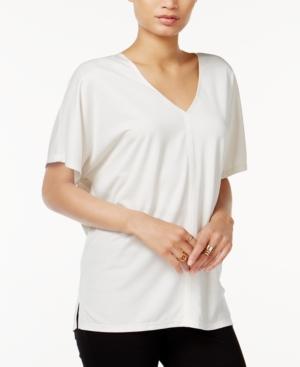Bar Iii V-neck Short-sleeve Top, Created For Macy's