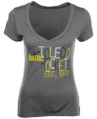 Step Ahead Women's Toledo Rockets Magic Liquid T-shirt