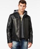Guess Faux-leather Moto Jacket