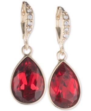 Givenchy Pear Stone Drop Earrings