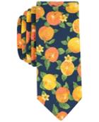 Penguin Men's Citrus Print Skinny Tie
