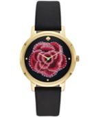 Kate Spade New York Women's Metro Black Leather Strap Watch 38mm