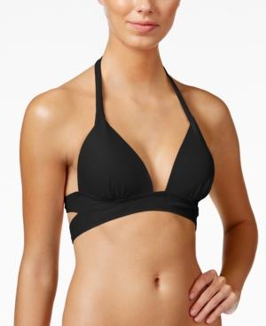Hula Honey Push-up Halter Bikini Top Women's Swimsuit
