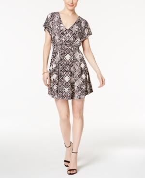 Bcbgeneration Knit Fit & Flare Dress