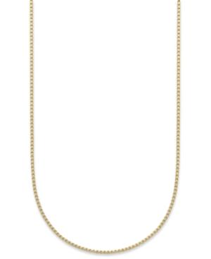 "giani Bernini 24k Gold Over Sterling Silver Necklace, 30"" Venetian Chain Necklace"