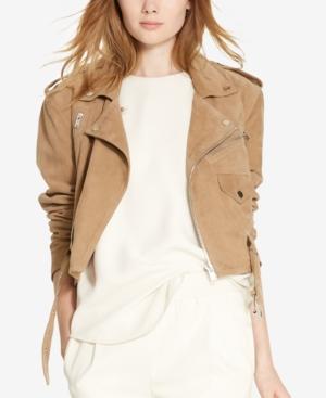 Polo Ralph Lauren Suede Moto Jacket