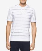 Calvin Klein Jeans Men's Short-sleeve Stripe Hoodie