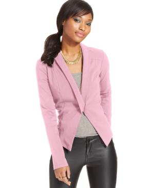 Material Girl Juniors' Organza-back Blazer