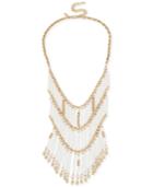 M. Haskell For Inc International Concepts Gold-tone Beaded Statement Necklace, Only At Macy's