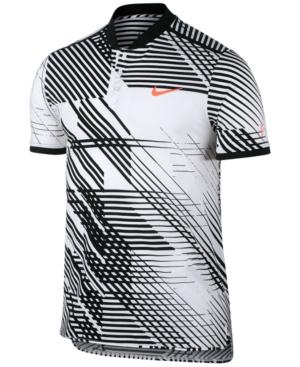 Nike Men's Advantage Dri-fit Roger Federer Printed Tennis Top