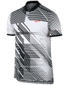 Nike Men's Advantage Dri-fit Roger Federer Printed Tennis Top