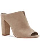 Vince Camuto Sarina Peep-toe Slides Women's Shoes