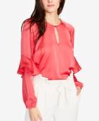 Rachel Rachel Roy Ruffled Keyhole Blouse, Created For Macy's