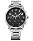 Tommy Hilfiger Men's Chronograph Stainless Steel Bracelet Watch 46mm