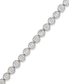Diamond Tennis Bracelet In Sterling Silver (1/2 Ct. T.w.)