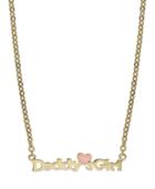 Lily Nily Children's 18k Gold Over Sterling Silver "daddy's Girl" Pendant Necklace