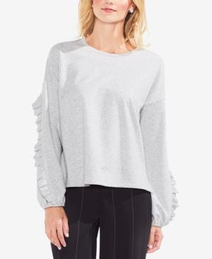Vince Camuto Ruffled-sleeve Sweater