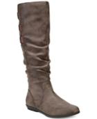 White Mountain Felisa Wide Calf Boots, Created For Macy's Women's Shoes