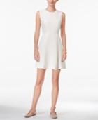Maison Jules Metallic Fit & Flare Dress, Only At Macy's
