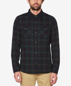 Original Penguin Men's Plaid Shirt Jacket