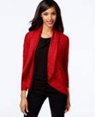 Alfani Lurex Open-front Cardigan Sweater, Only At Macy's