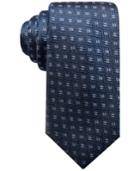 Alfani Men's Neat Silk Slim Tie, Created For Macy's