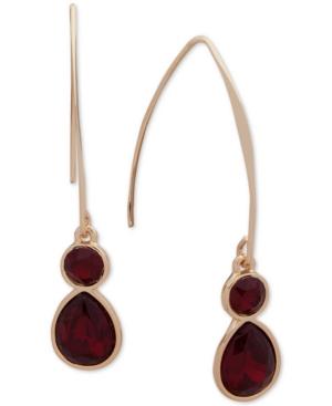 Nine West Crystal Threader Earrings