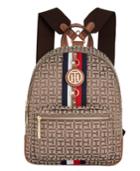 Tommy Hilfiger Jaden Monogram Jacquard Small Backpack