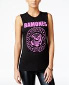 Ntd Juniors' Sleeveless The Ramones Graphic T-shirt